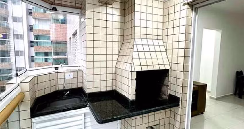 Apto 1 Dorm Mobiliado 200 m da Praia 1 Vaga Lazer Completo Sacada Envidraçada