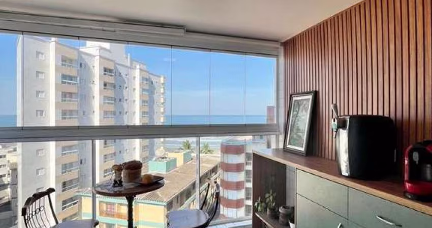 Apartamento Alto Padrão Vista Pro Mar Mobiliado 2 Dorm 2 Vagas e Lazer Completo