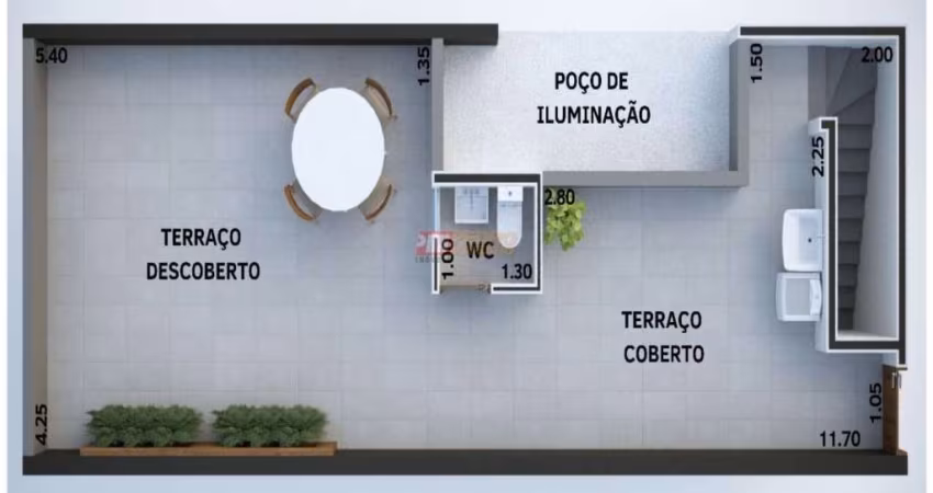 Cobertura no Bairro Vila Cecília Maria em Santo André
