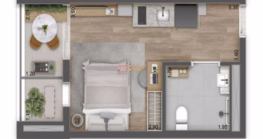 Loft no bairro Vila Prudente em São Paulo.