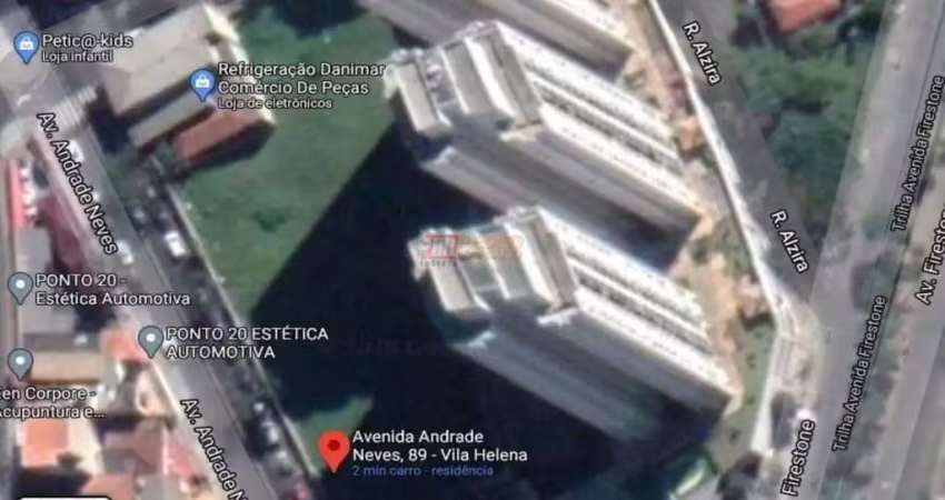 Terreno comercial para alugar na Avenida Andrade Neves, 167, Vila Helena, Santo André
