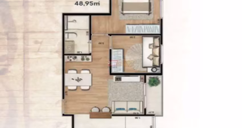Apartamento no bairro santa terezinha em santo andré