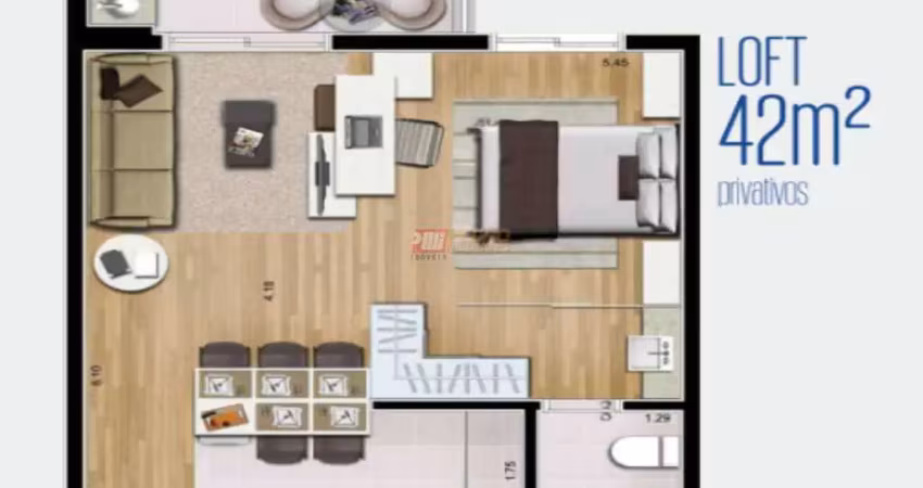Loft no bairro jardim do mar em são bernardo do campo