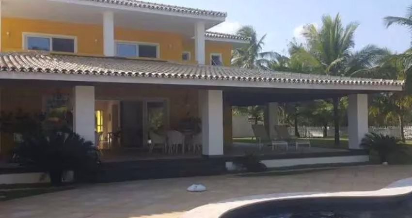 venda Casa frente mar decorada acesso a praia de Busca Vida grande Salvador  camaçari  Belissima