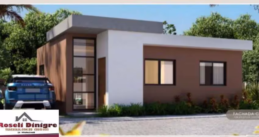 Casas térreas 3 quartos suíte em Condominio fechado