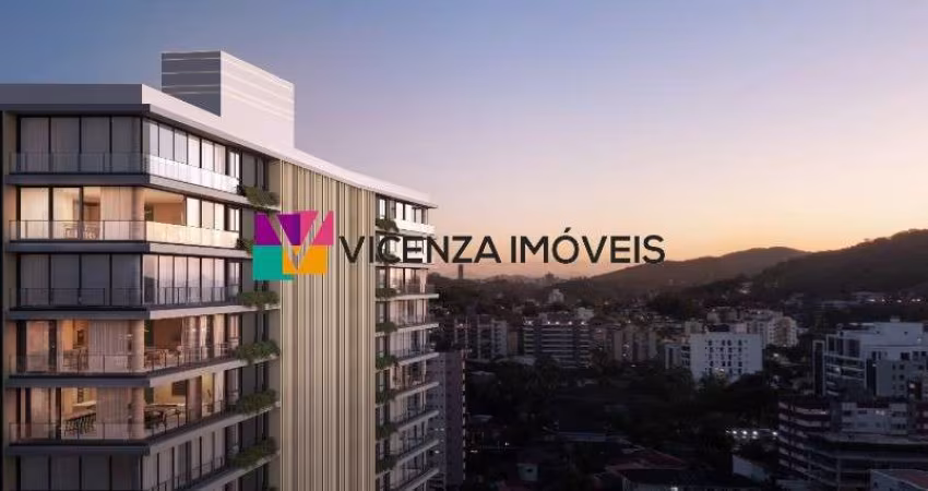 Apartamento á venda com 4 suítes, área privativa de 198m², no bairro América, Joinville/SC.