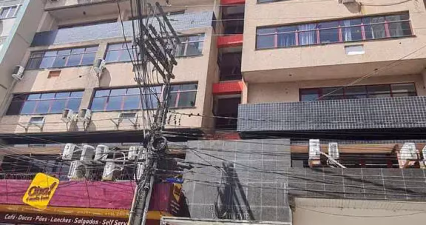 Sala comercial com 82m2 e garagem para venda no ed continente em santa maria per