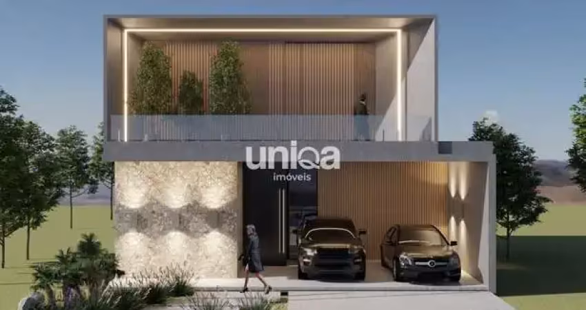 Casa em construção no condomínio fechado real park-próximo a sede campestre