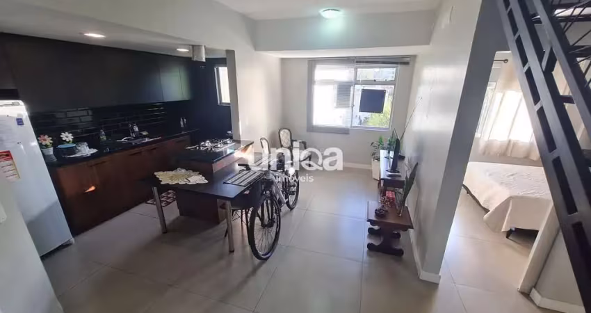Apto tipo duplex com terraço linda vista 02 quartos garagem no centro sta maria