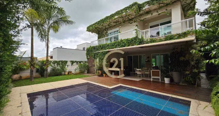 Casa com 4 dormitórios à venda, 392 m² por R$ 2.450.000,00 - Jardim Vila Paradiso - Indaiatuba/SP