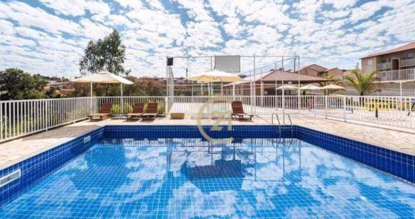 Apartamento com 2 dormitórios à venda, 55 m² por R$ 320.000,00 - Villa Vic - Indaiatuba/SP
