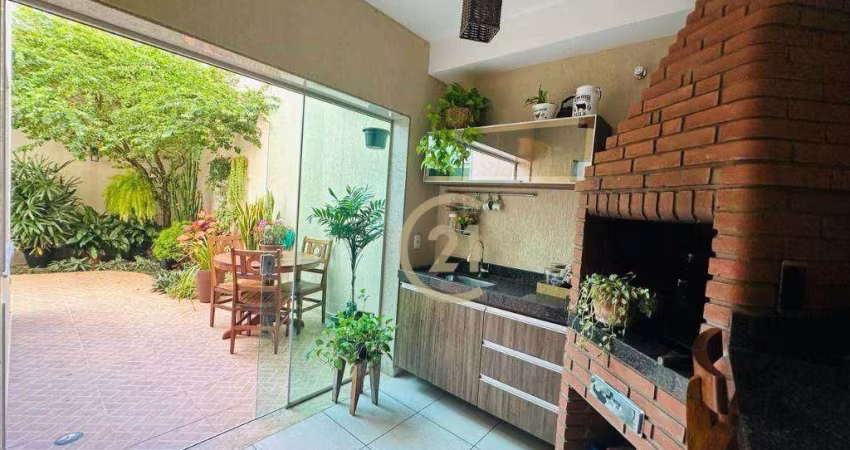 Casa com 4 dormitórios à venda, 204 m² por R$ 860.000,00 - Jardim Colonial - Indaiatuba/SP