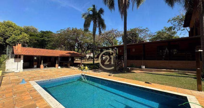 Chácara com 5 dormitórios à venda, 6000 m² por R$ 3.290.000,00 - Recanto dos Pássaros - Indaiatuba/SP
