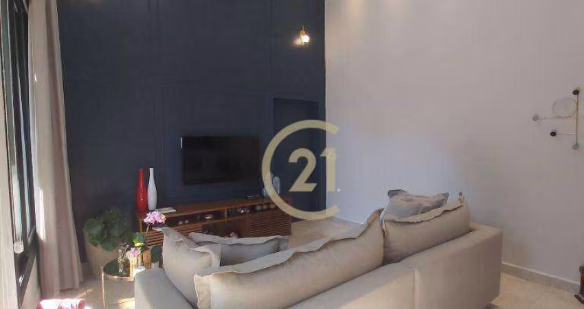 Casa com 3 dormitórios à venda, 188 m² por R$ 1.380.000,00 - Condomínio Central Parque - Salto/SP