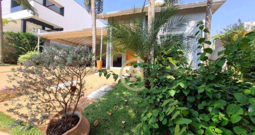 Casa com 3 dormitórios à venda, 230 m² por r$ 2.200.000,00 - jardim residencial santa clara - indaiatuba/sp