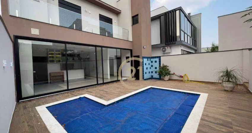 Casa para venda com 3 quartos à venda, 272 m² por r$ 2.199.000 - jardim piemonte - indaiatuba/sp