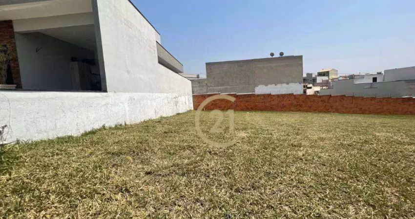 Terreno à venda, 183 m² por r$ 315.000,00 - jardim toscana - indaiatuba/sp