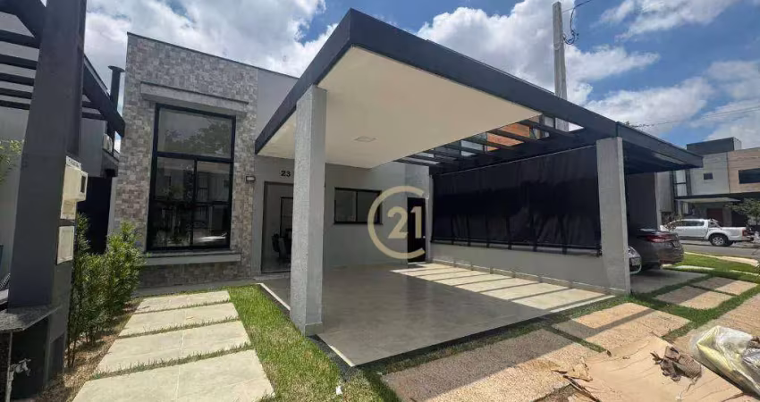 Casa com 3 dormitórios à venda, 104 m² por R$ 890.000,00 - Jardim Park Real - Indaiatuba/SP