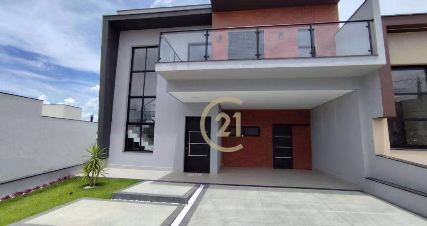 Casa com 3 dormitórios à venda, 258 m² por R$ 1.990.000,00 - Residencial Evidências  - Indaiatuba/SP