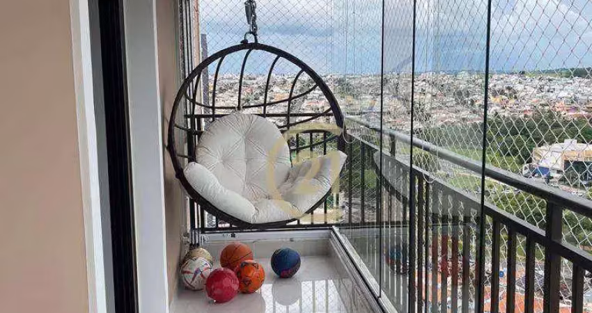 Apartamento à venda no condomínio the park view - vila almeida em indaiatuba/sp - ap1110