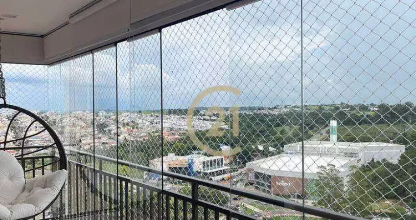 Apartamento à venda no condomínio the park view - vila almeida em indaiatuba/sp - ap1110