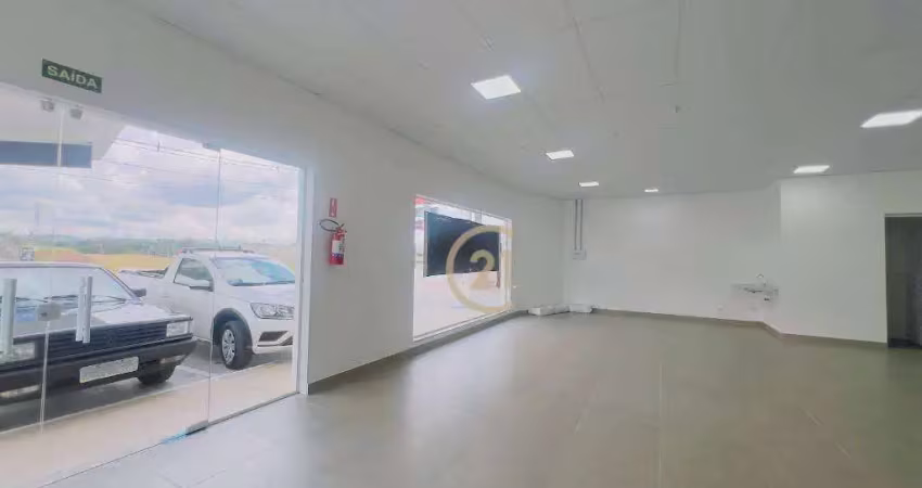 Salão para alugar, 84 m² por r$ 5.995,00/mês - jardim santiago - indaiatuba/sp