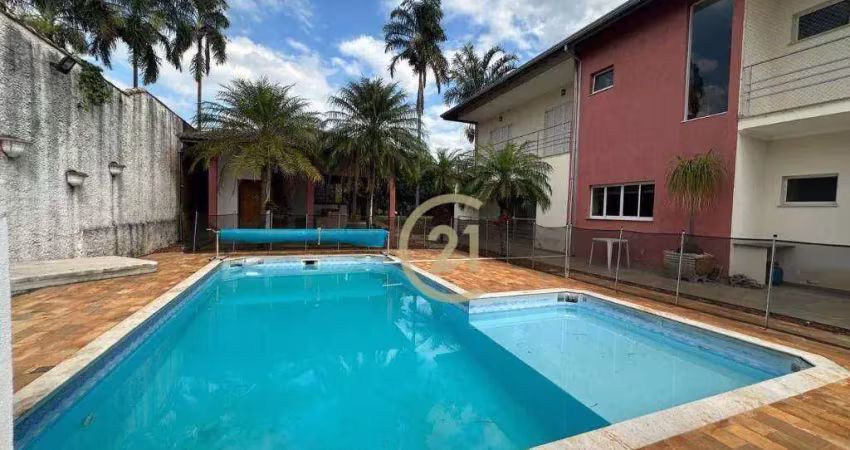 Chácara com 4 dormitórios, 1000 m² - venda por r$ 2.100.000,00 ou aluguel por r$ 10.668,47/mês - terras de itaici - indaiatuba/sp