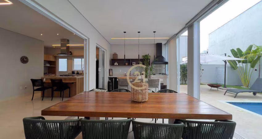 Casa com 3 dormitórios à venda, 251 m² por R$ 2.600.000,00 - Jardins Di Roma - Indaiatuba/SP