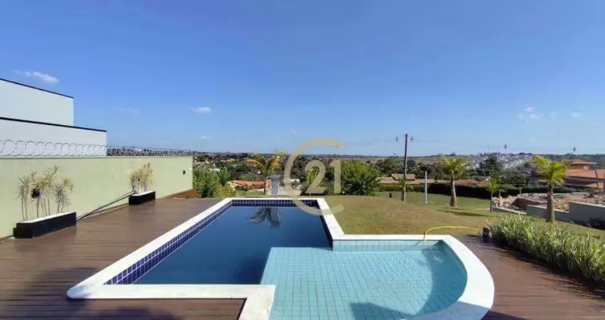 Casa com 3 dormitórios à venda, 261 m² por r$ 2.550.000,00 - terras de itaici - indaiatuba/sp