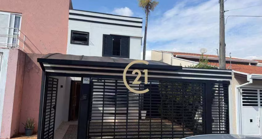 Casa com 3 dormitórios à venda, 140 m² por r$ 698.000,00 - jardim valença - indaiatuba/sp