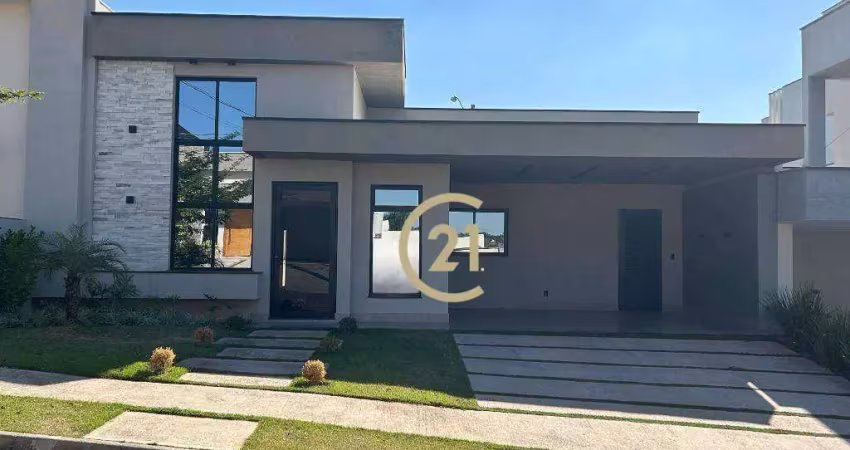 Casa para venda e aluguel no condomínio milano - residencial milano em indaiatuba/sp - ca3079