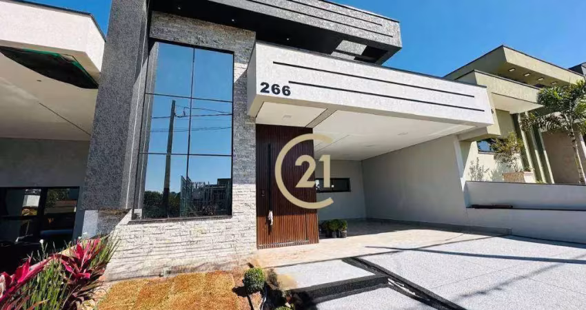 Casa à venda no condomínio gran reserve - loteamento park gran reserve em indaiatuba/sp - ca3012