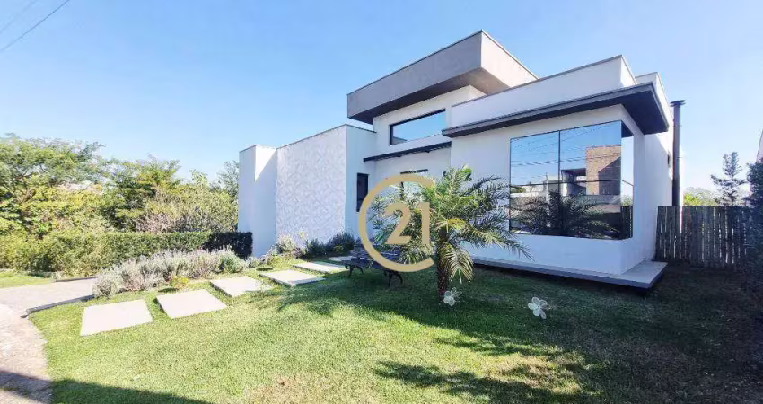 Casa mobiliada à venda no condomínio terra magna - jardim reserva bom viver de indaiatuba em indaiatuba/sp - ca3057
