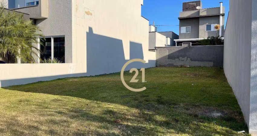 Terreno à venda no condomínio park real - jardim park real em indaiatuba/sp - te0959
