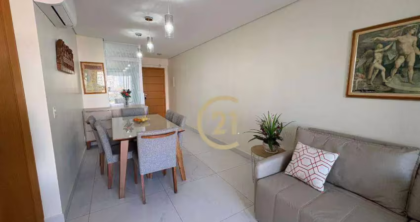 Apartamento mobiliado à venda no condomínio benevento residenza - centro em indaiatuba/sp - ap1275