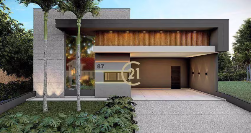 Casa à venda no condominio london park - residencial london park em indaiatuba/sp - ca3027