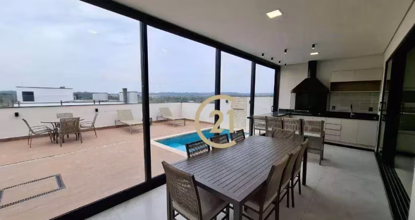 Casa para alugar no condomínio piemonte - jardim piemonte em indaiatuba/sp - ca3200