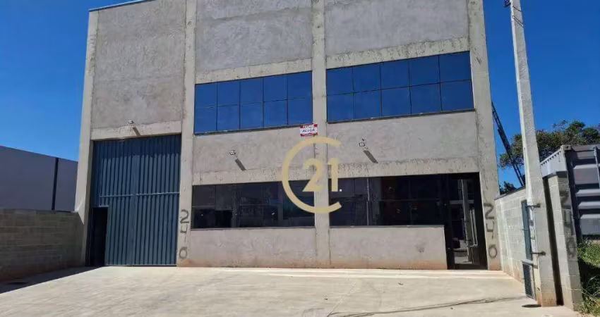 Galpão para alugar no loteamento comercial monte castelo em indaiatuba/sp - ga0149