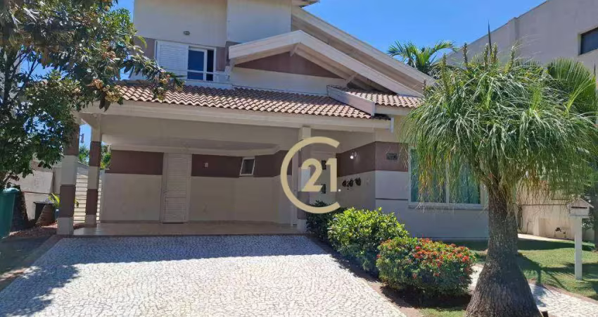 Casa com 4 dormitórios para alugar, 300 m² por r$ 16.344,00/mês - jardim vila paradiso - indaiatuba/sp
