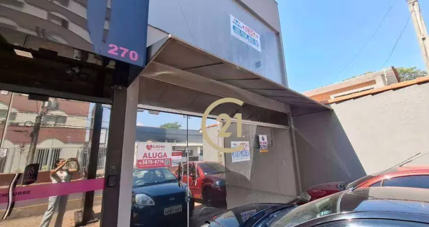 Salão para alugar vila georgina em indaiatuba/sp - sl0108