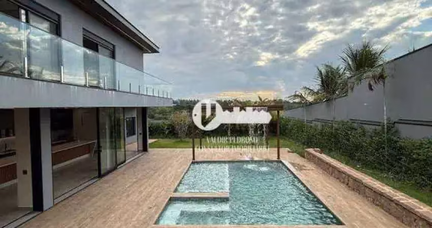 Casa com 4 suítes à venda, 690 m² por r$ 6.800.000 - condomínio reserva petrus - indaiatuba/sp