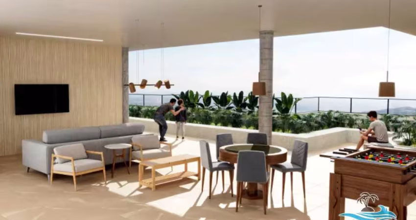 Estúdio com 42,50m²/Perequê Açú