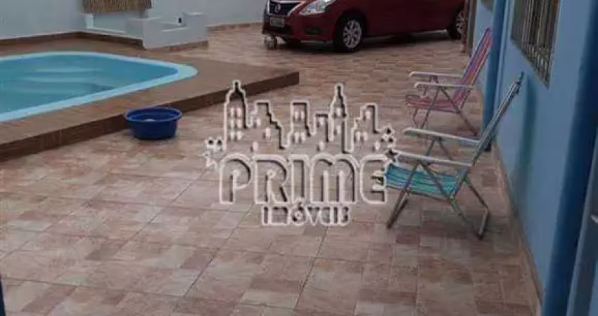 Casa com 3 dormitórios à venda, 92 m² por r$ 400.000,00 - balneário marajá - itanhaém/sp