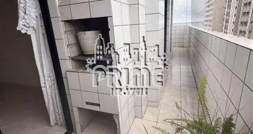 Apartamento com 2 dormitórios à venda, 75 m² por r$ 350.000,00 - ocian - praia grande/sp