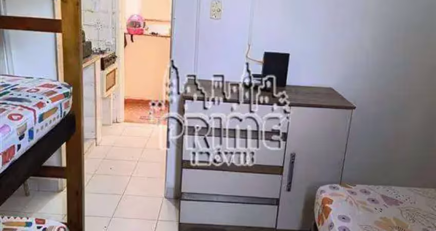 Apartamento com 1 dormitório à venda, 22 m² por r$ 140.000,00 - vila assunção - praia grande/sp
