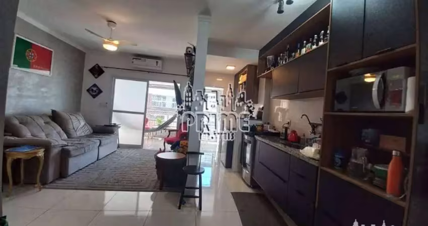 Apartamento com 2 dormitórios à venda, 2000 m² por r$ 535.000,00 - vila guilhermina - praia grande/sp