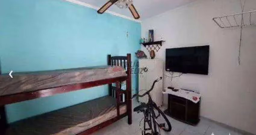Kitnet com 1 dormitório à venda, 22 m² por r$ 122.000,00 - balneário flórida - praia grande/sp