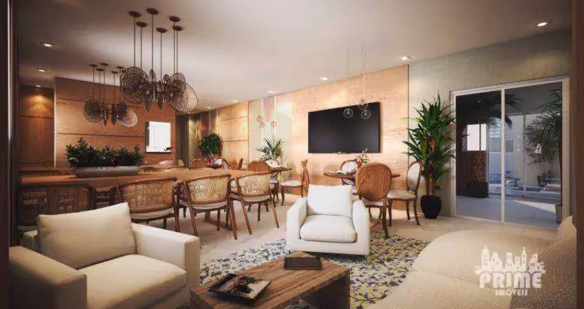 Cobertura com 4 dormitórios à venda, 400 m² por r$ 4.000.000,00 - canto do forte - praia grande/sp