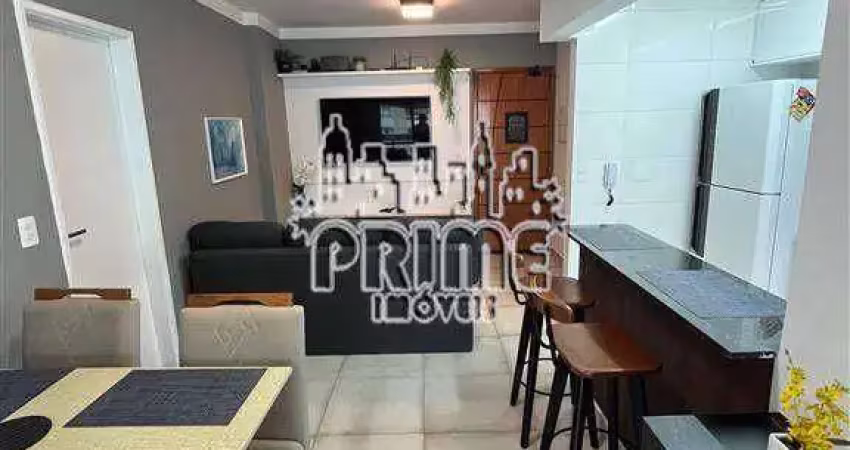 Apartamento com 1 dormitório à venda, 55 m² por r$ 450.000,00 - real - praia grande/sp