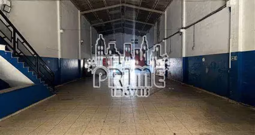 Galpão para alugar, 500 m² por r$ 13.500,00/mês - aviação - praia grande/sp